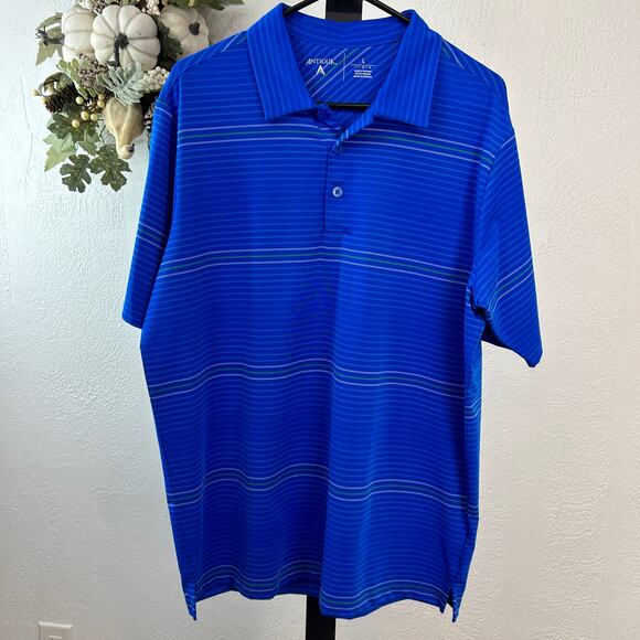 Antigua short sleeve golf polo size large - Picture 2 of 8